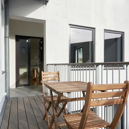 Lägenhet Stylish 2br W Private Balcony In Cph Centre