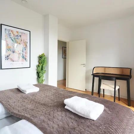 Stylish 2br W Private Balcony In Cph Centre