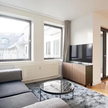 Apartment Stylish 2br W Private Balcony In Cph Centre