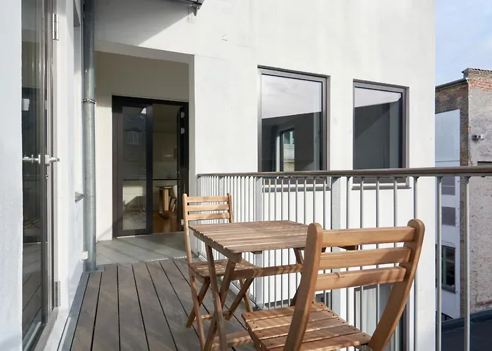 Lägenhet Stylish 2br W Private Balcony In Cph Centre