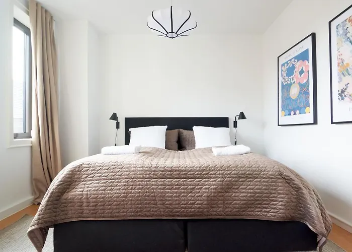 Lägenhet Stylish 2br W Private Balcony In Cph Centre *