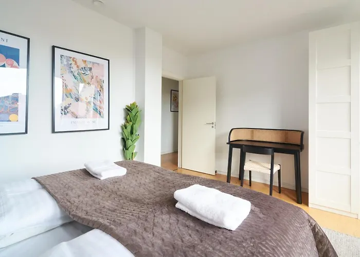 Stylish 2br W Private Balcony In Cph Centre